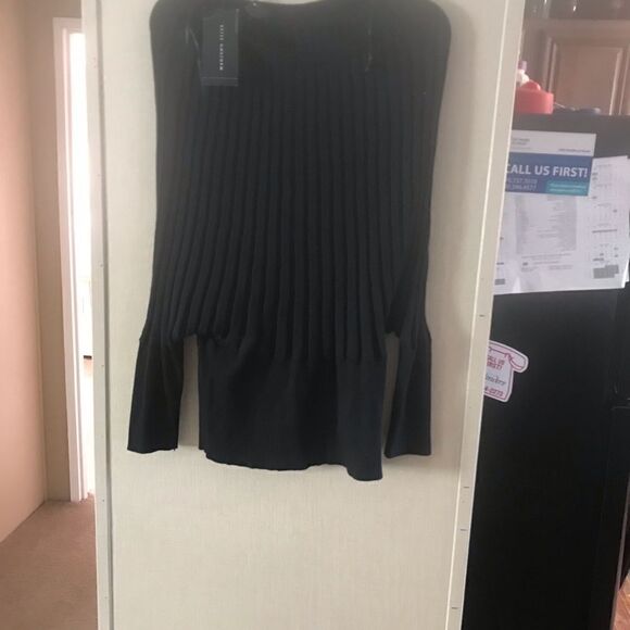 NWT Madison Lily Black Pullover Sweater Medium - Picture 3 of 11